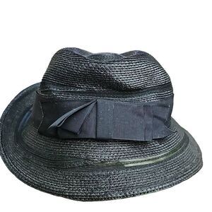 Sandra New York Vintage Hat Black EUC